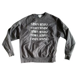 CHAMPION Sweatshirt in Charcoal Grey